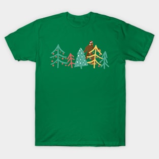 Bigfoot's Wintry Wonderland T-Shirt